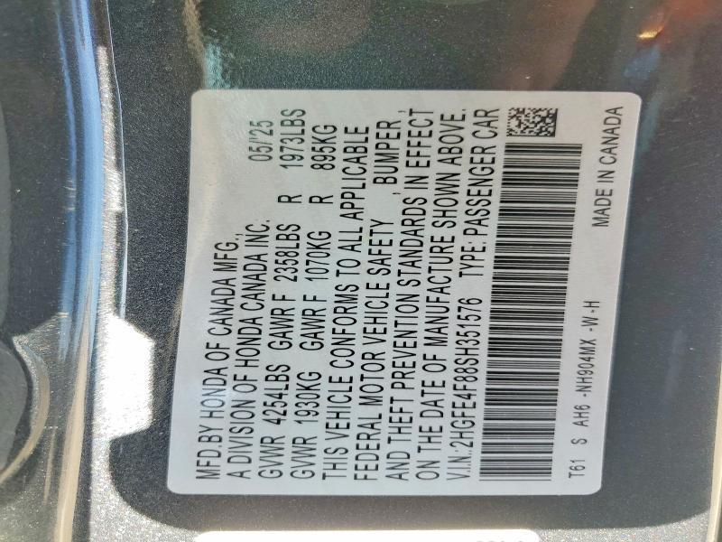 2025 Honda Civic Sport