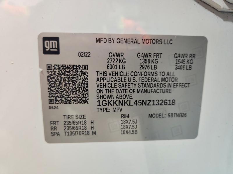2022 GMC Acadia sle