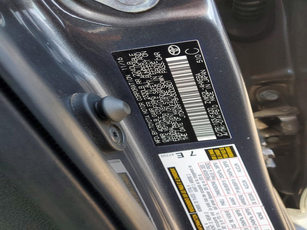 2017 Toyota Prius Prime Plus