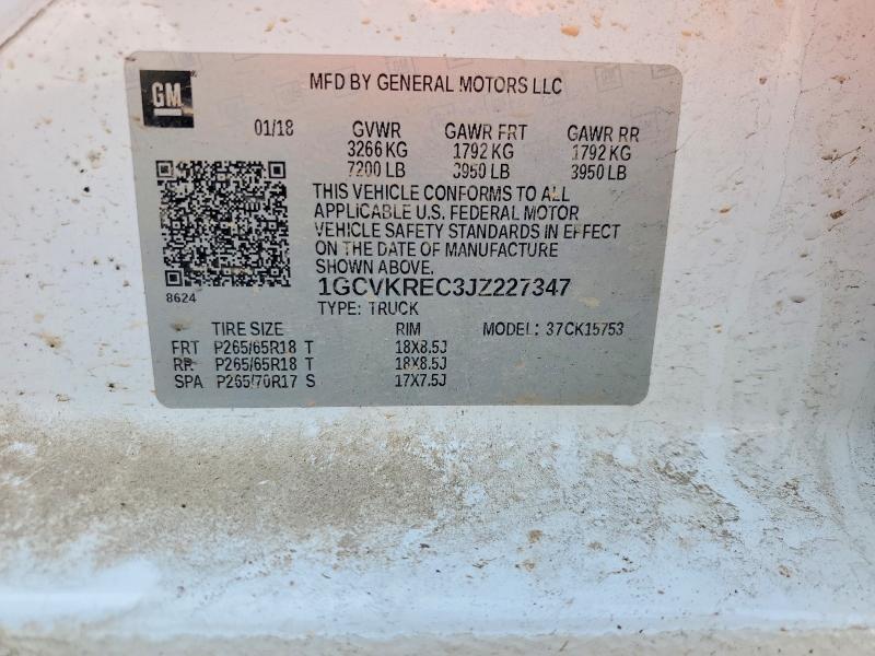 2018 Chevrolet Silverado K1500 LT