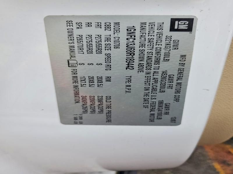 2008 Chevrolet Tahoe C1500