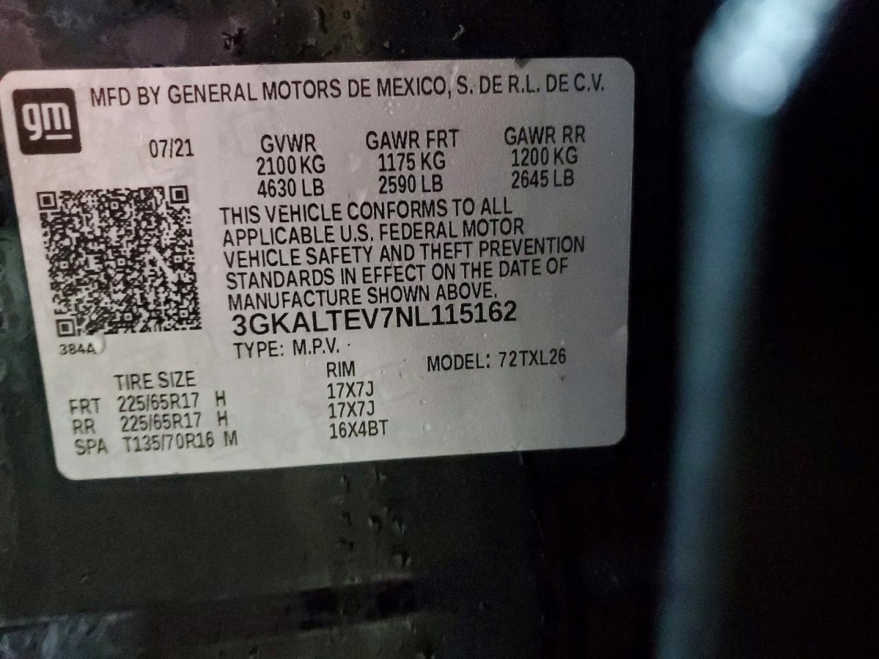 2022 GMC Terrain sle