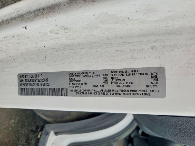 2025 Dodge Ram Promaster 2500 Utility / Service van