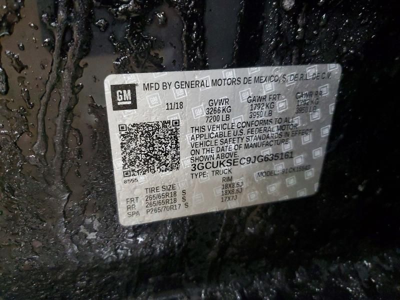 2018 Chevrolet Silverado K1500 ltz