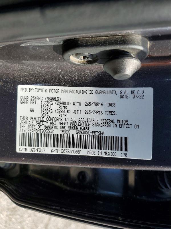 2022 Toyota Tacoma TRD OFF-Road