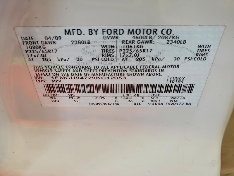 2009 Ford Escape Limited