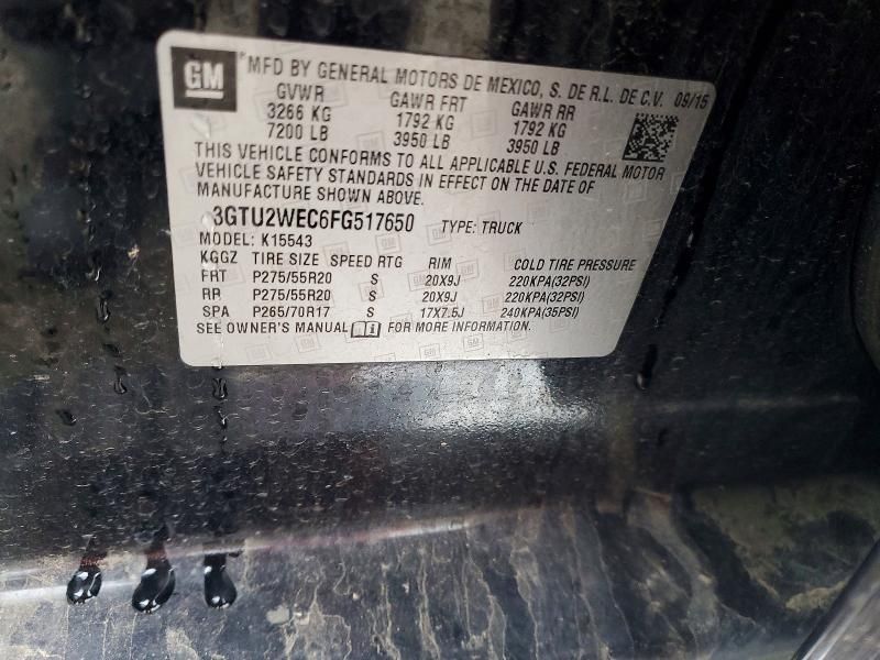 2015 GMC Sierra K1500 Denali