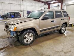 Jeep salvage cars for sale: 2005 Jeep Grand Cherokee Laredo
