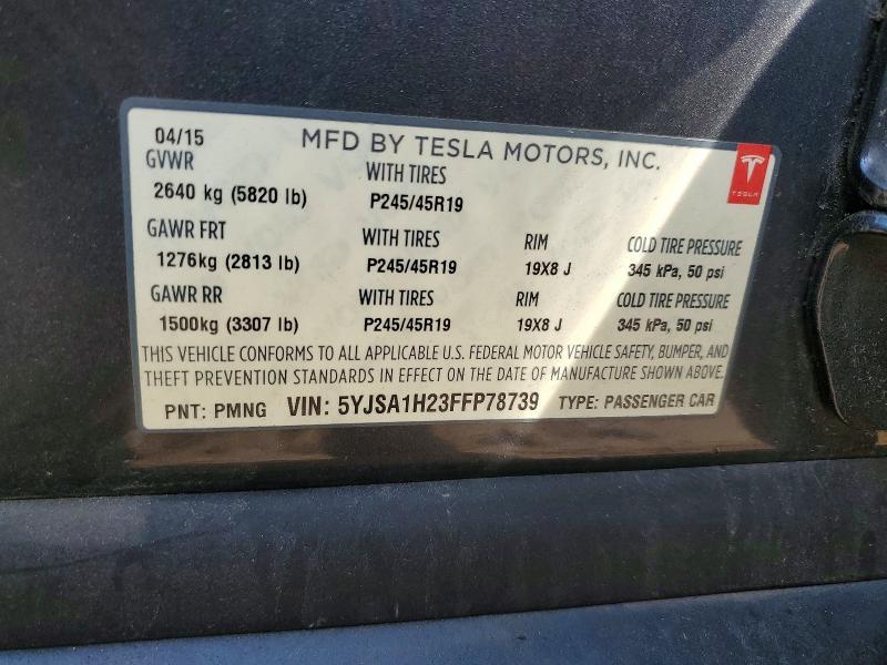 2015 Tesla Model s 85D