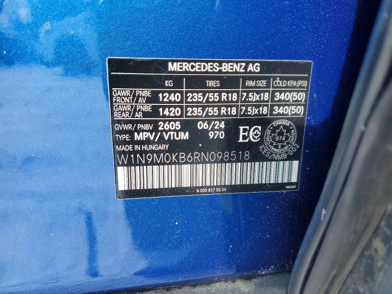 2024 Mercedes-Benz Eqb 300 4matic