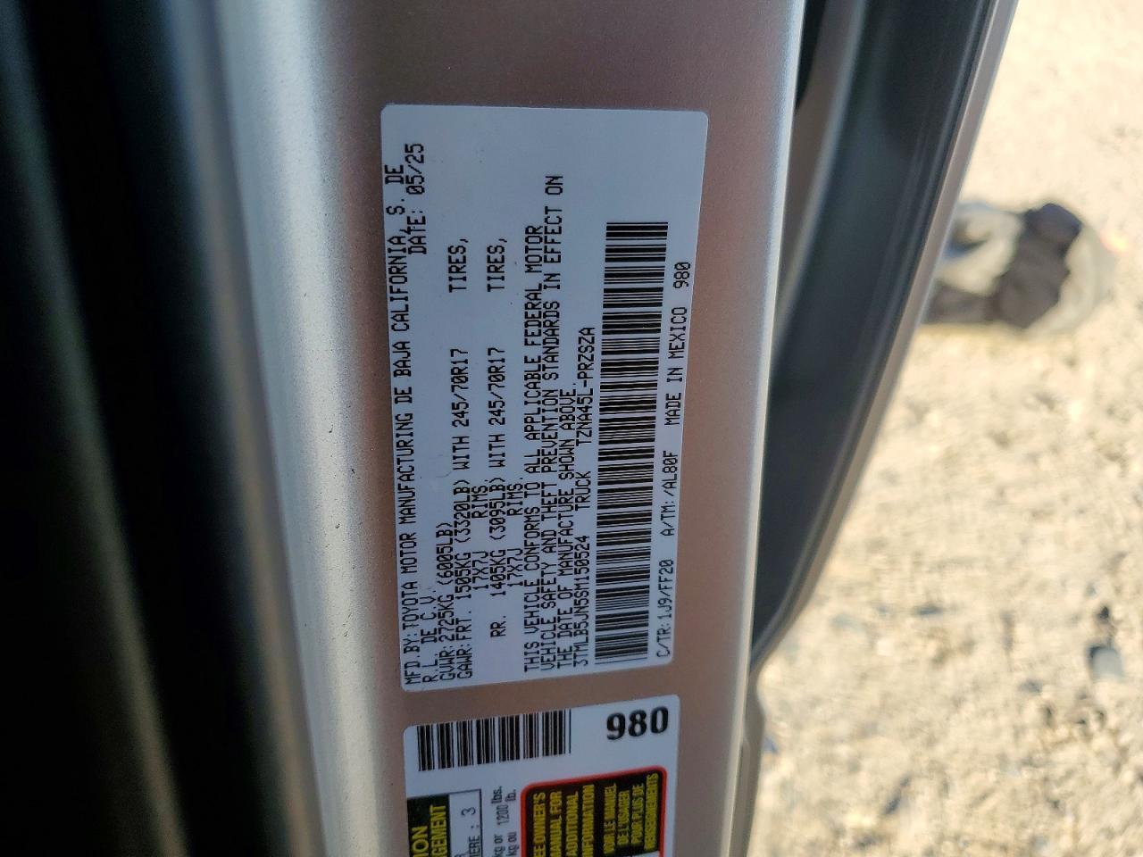 2025 Toyota Tacoma SR5