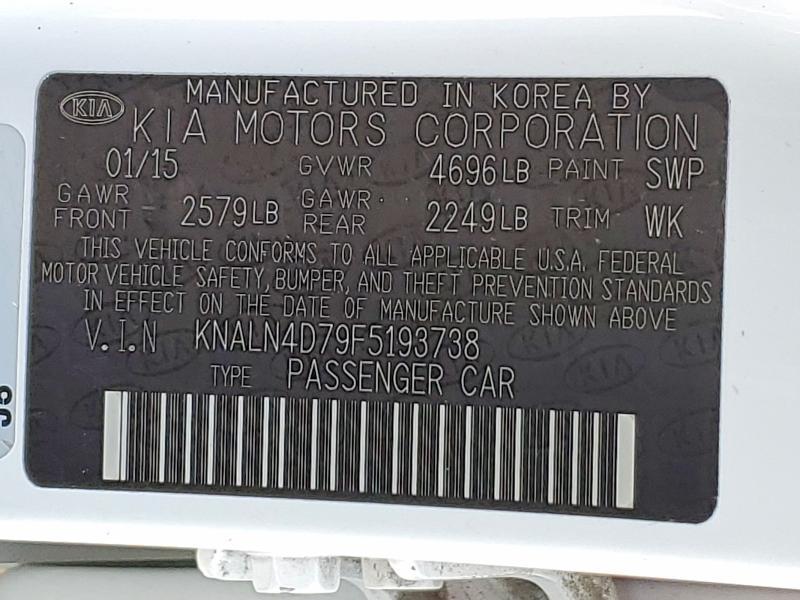 2015 KIA Cadenza Premium