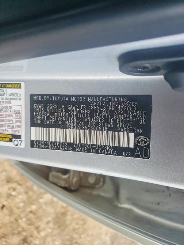 2005 Toyota Corolla ce