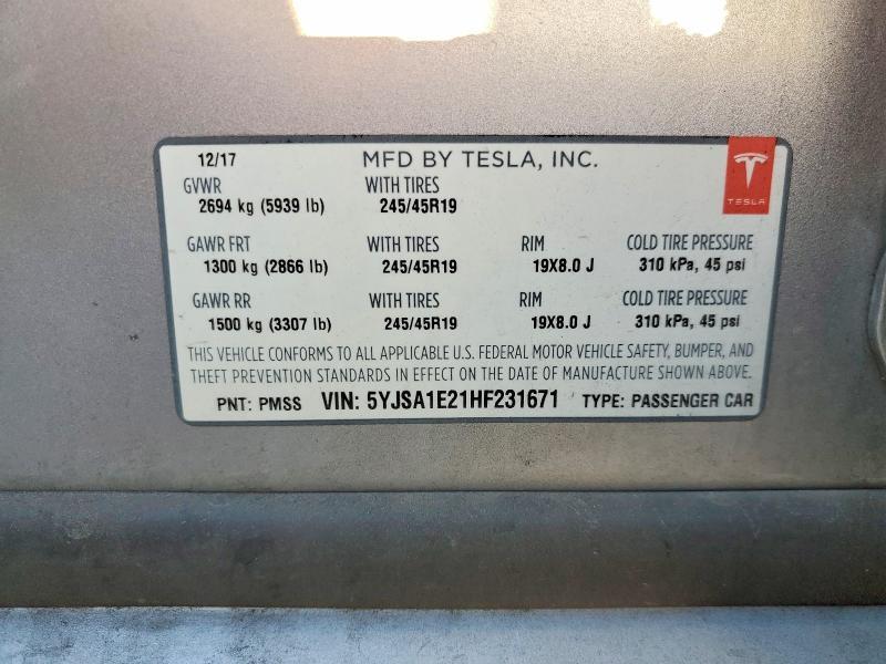 2017 Tesla Model s
