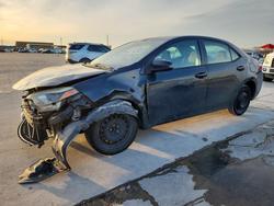 2015 Toyota Corolla l en venta en Grand Prairie, TX