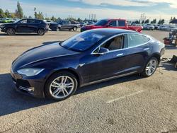 Tesla salvage cars for sale: 2015 Tesla Model s 85D