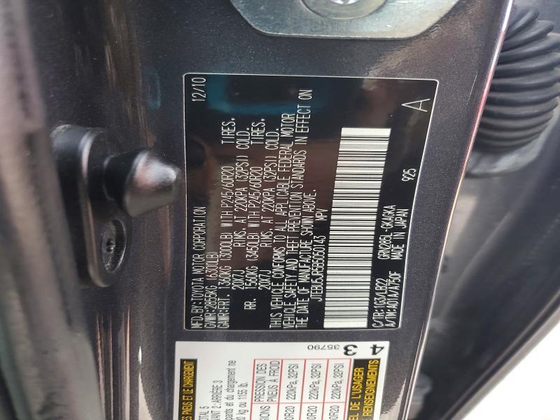 2011 Toyota 4runner Limited