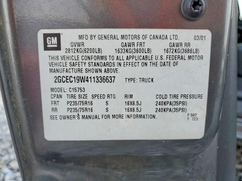 2001 Chevrolet Silverado