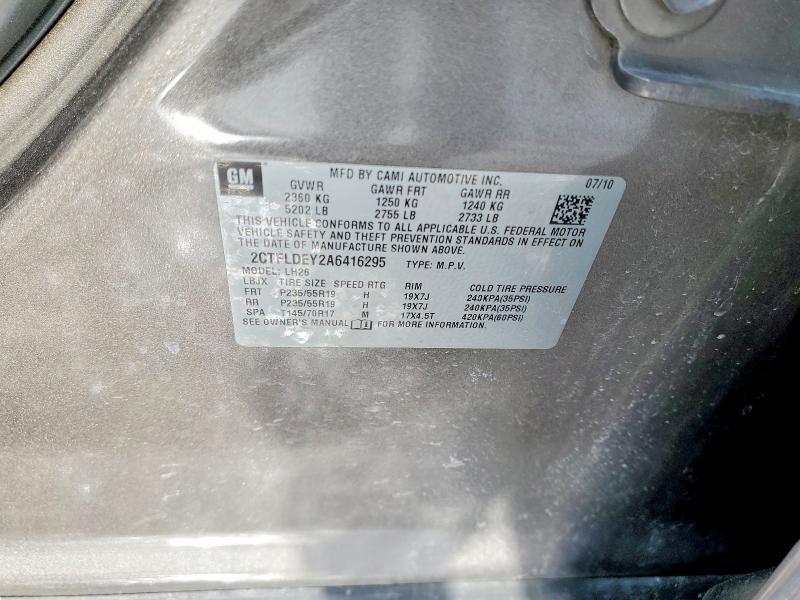 2010 GMC Terrain sle