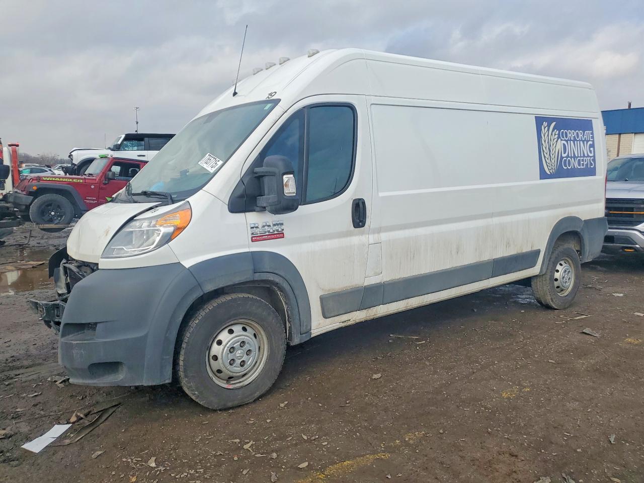 2017 Dodge RAM Promaster 2500 Utility / Service Van