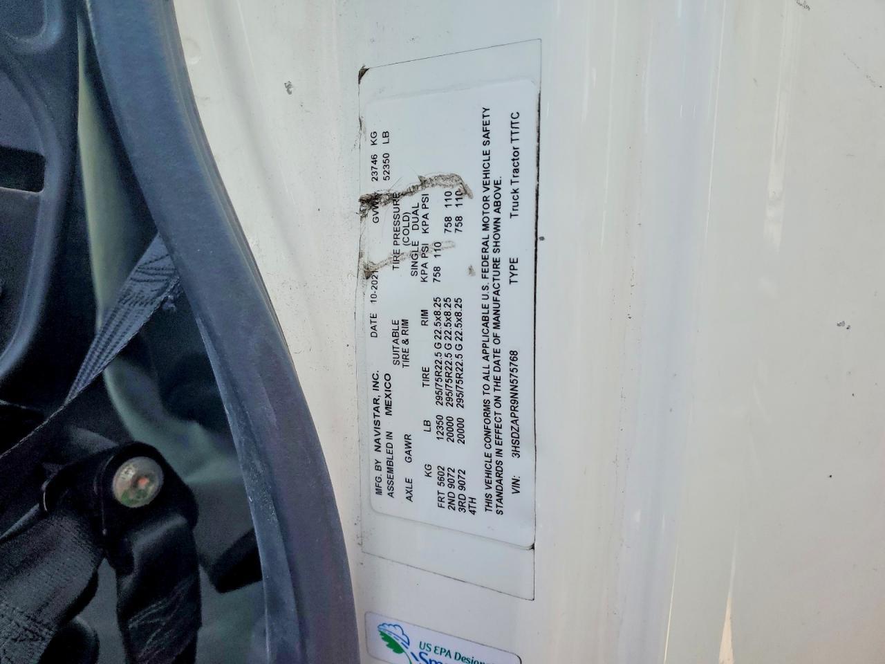 2022 International LT625-Semi Truck
