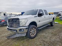 Salvage trucks for sale at Anderson, CA auction: 2015 Ford F350 Super Duty