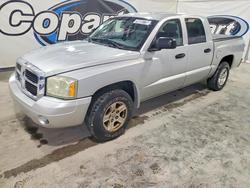 Salvage trucks for sale at Lebanon, TN auction: 2007 Dodge Dakota Quad SLT