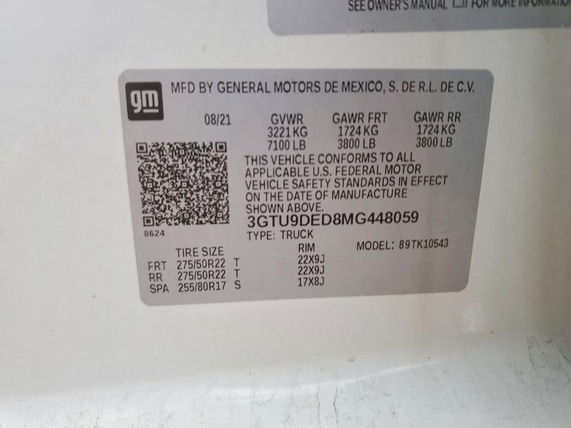 2021 GMC Sierra K1500 slt