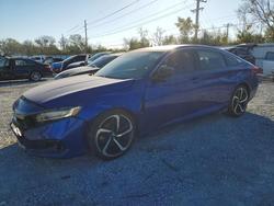 Vehiculos salvage en venta de Copart Riverview, FL: 2021 Honda Accord Sport se