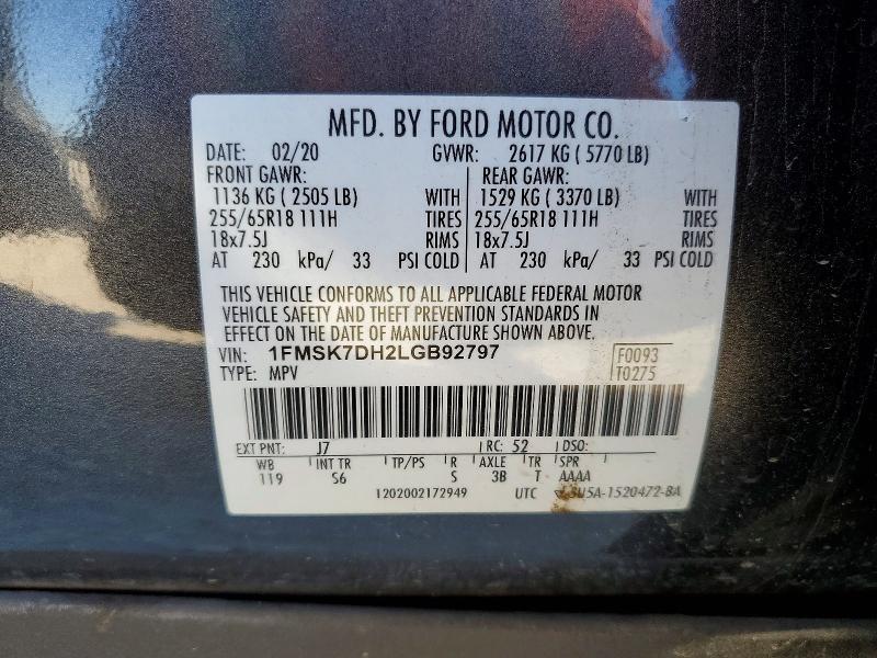 2020 Ford Explorer xlt