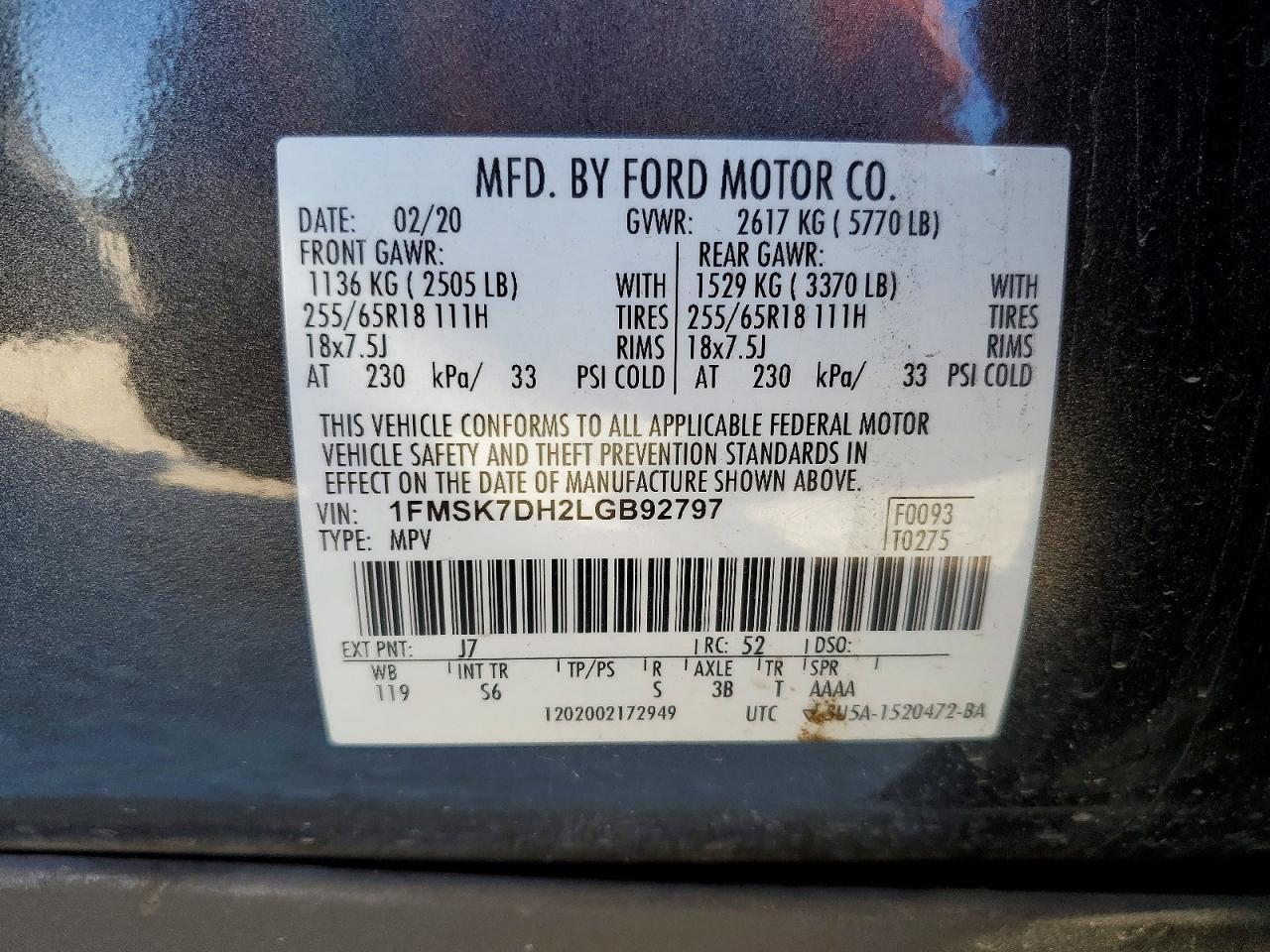 2020 Ford Explorer xlt