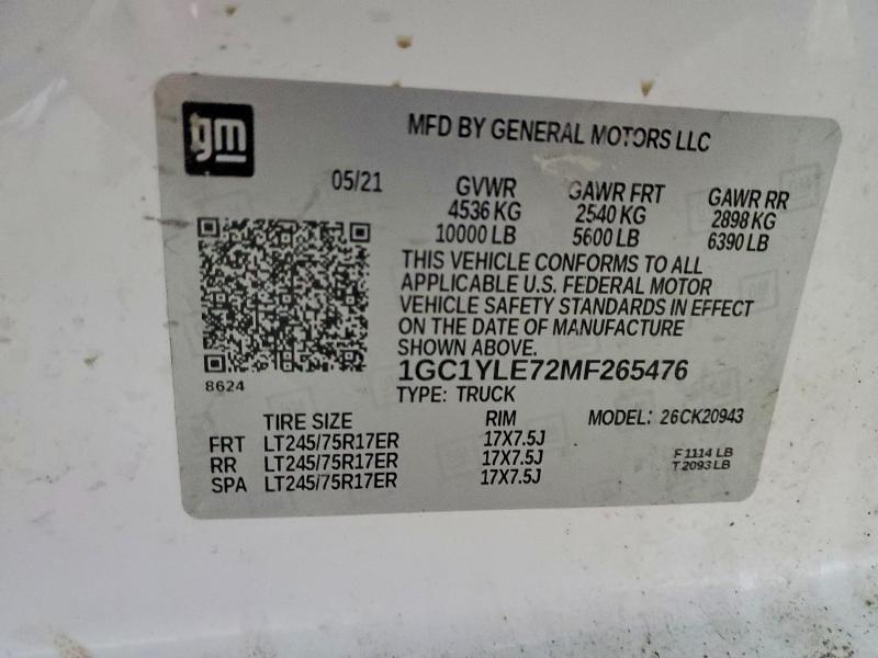 2021 Chevrolet Silverado K2500 Heavy Duty