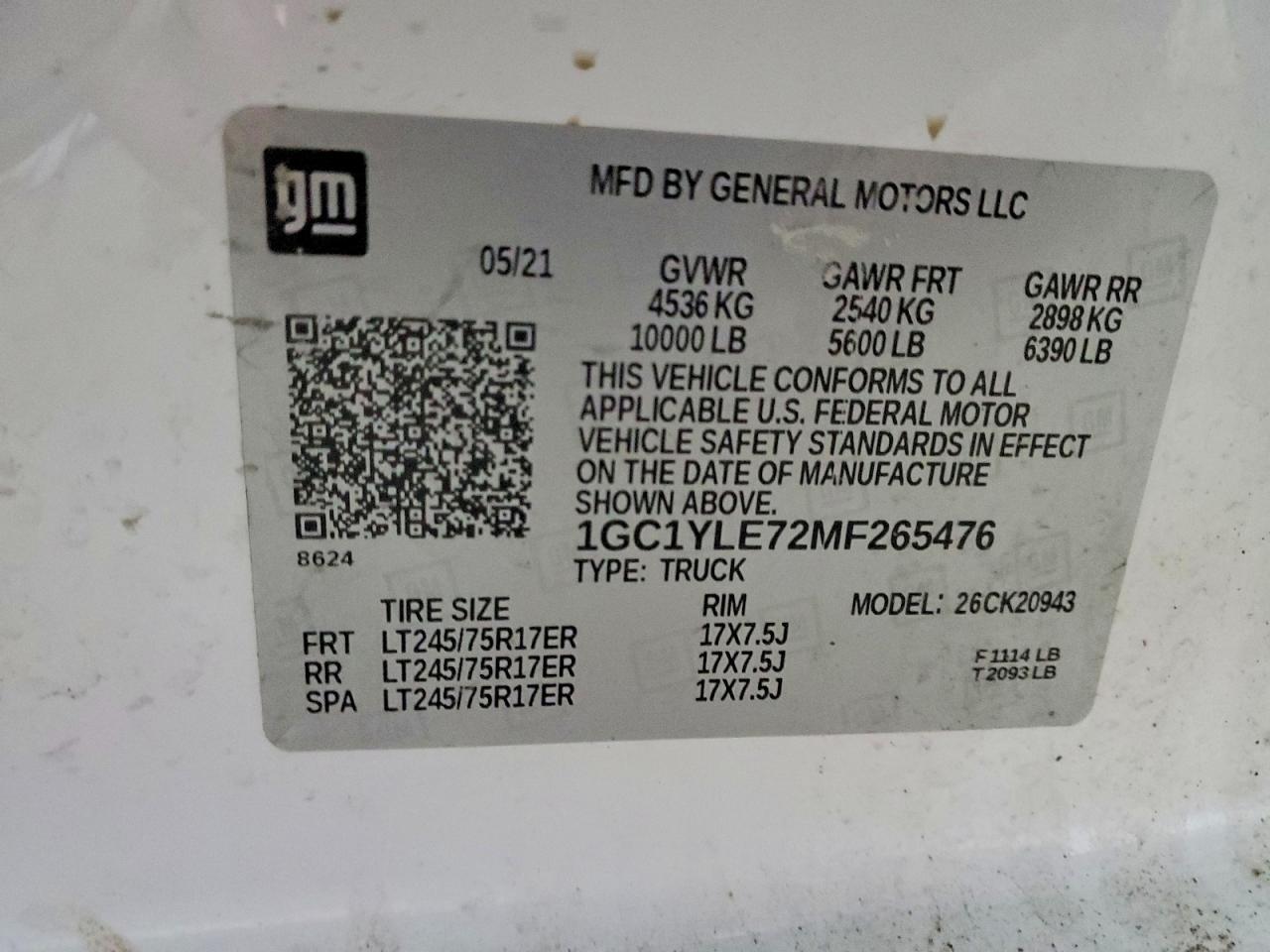 2021 Chevrolet Silverado K2500 Heavy Duty