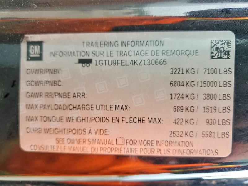 2019 GMC Sierra K1500 Denali