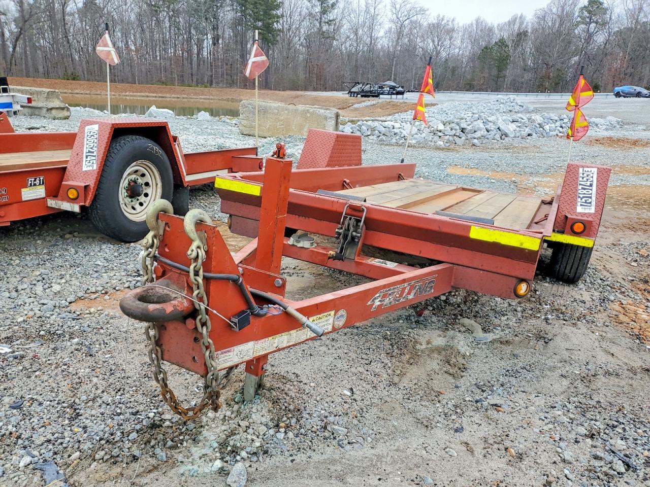2015 Felling FT-6-T-1 Tilt Deck Equipment Trailer