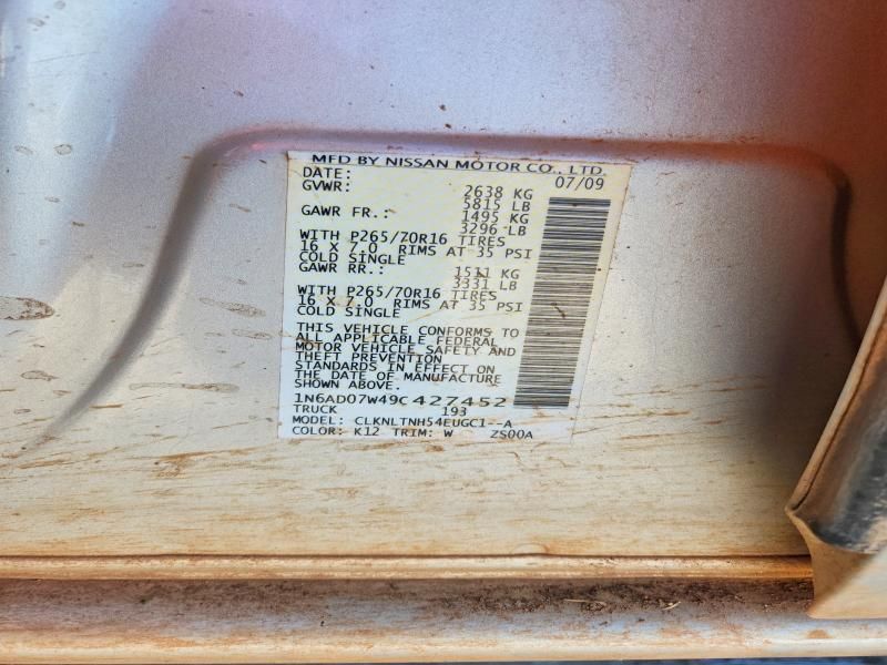 2009 Nissan Frontier Crew cab se