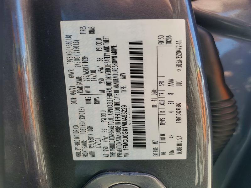 2021 Ford Escape se