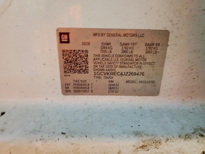 2018 Chevrolet Silverado K1500 lt