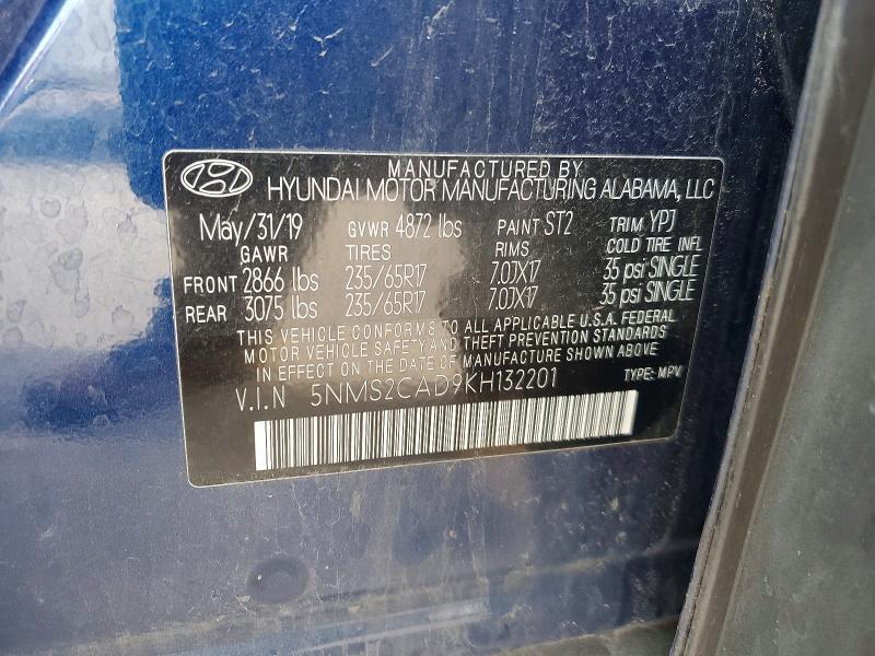 2019 Hyundai Santa fe se