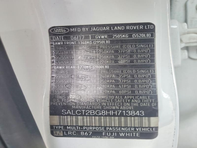 2017 Land Rover Discovery Sport hse Luxury