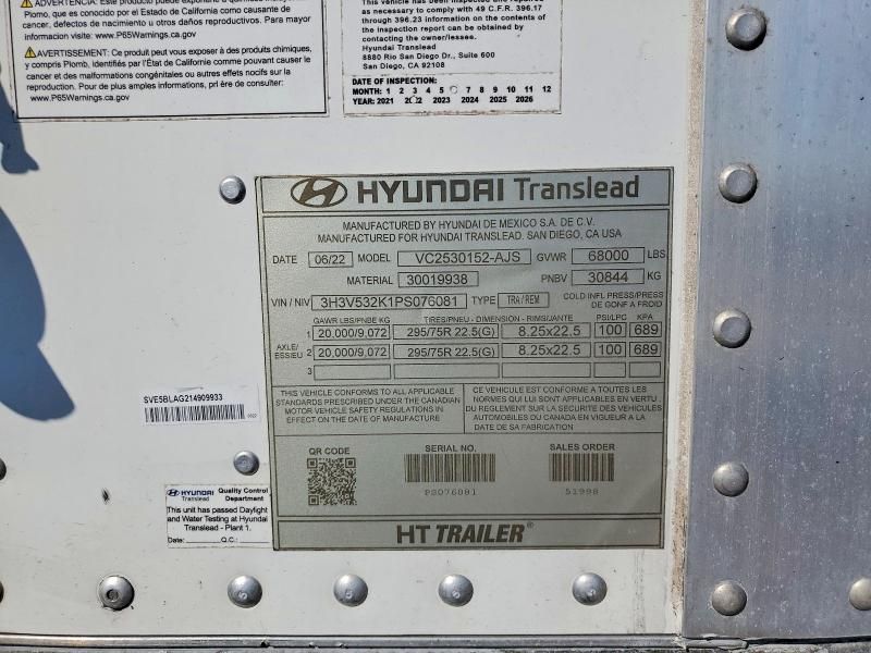 2023 Hyun Trailer-dry van Trailer