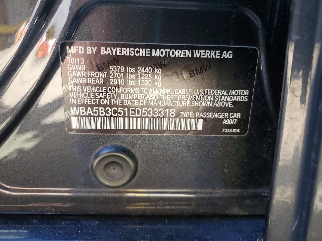 2014 BMW 535 xi