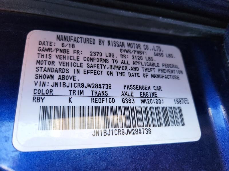 2018 Nissan Rogue Sport sv