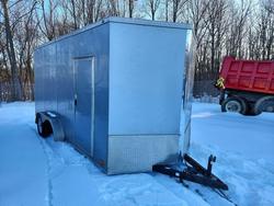 Salvage trucks for sale at York Haven, PA auction: 2026 Nexhaul N7X16TA Enclosed Cargo Trailer