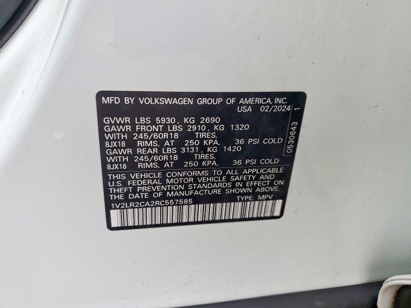 2024 Volkswagen Atlas se