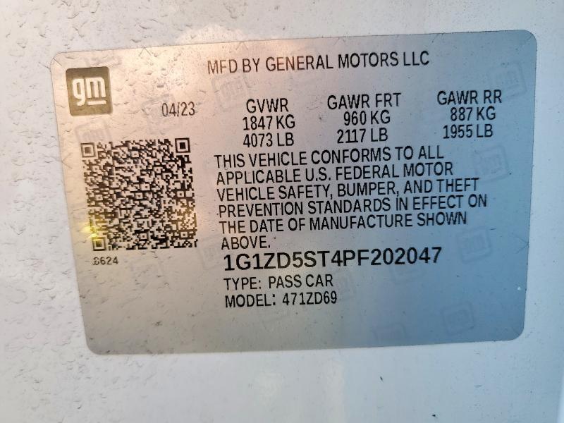 2023 Chevrolet Malibu lt