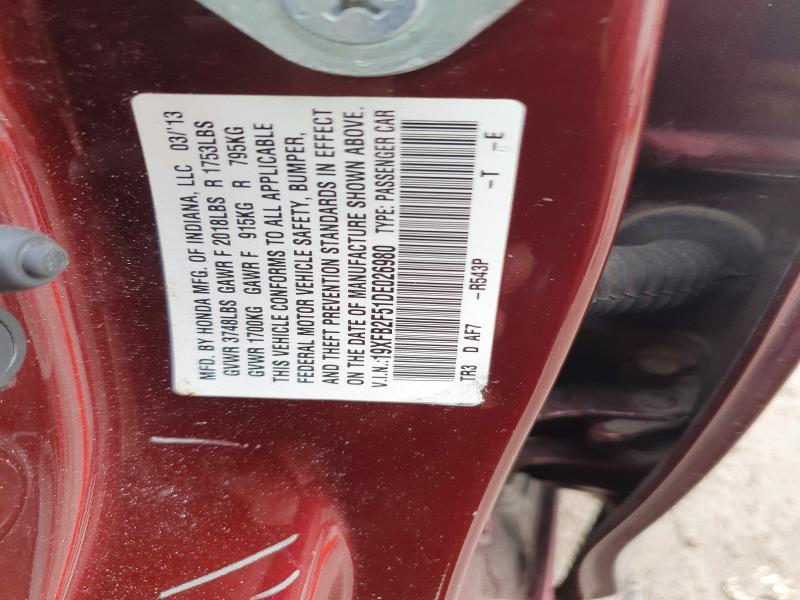 2013 Honda Civic lx