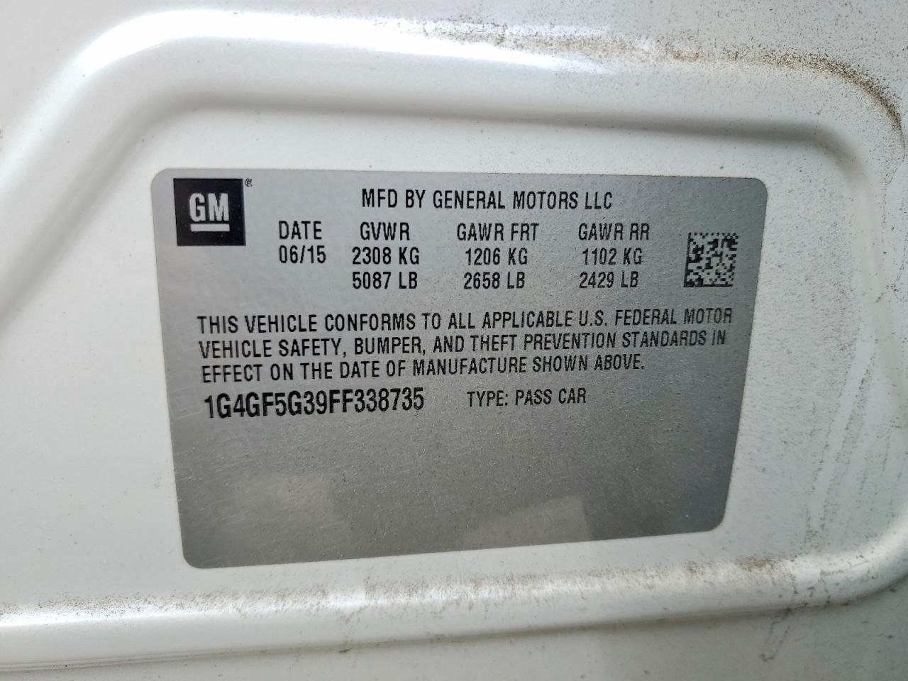 2015 Buick Lacrosse Premium