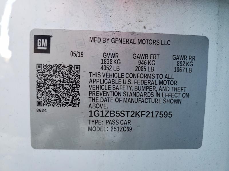 2019 Chevrolet Malibu ls