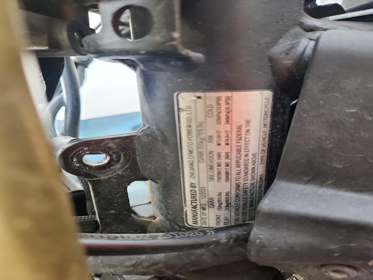 2024 Cfhg 450SS